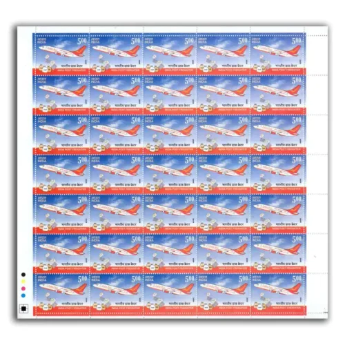 2009 India Post Freighter, Mint Sheets of 35 Stamps