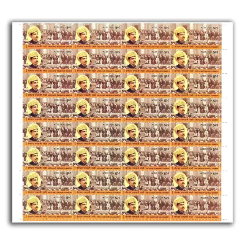 2009 Virchand Raghavji Gandhi, Mint Sheets of 32 Stamps