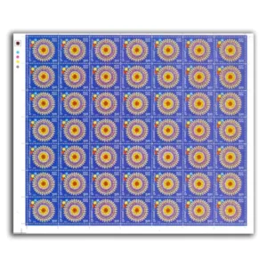 2009 Greetings 4v Mint Sheet of 49 Stamps