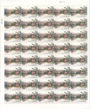 2010 The Doon School, Dehradun 1v Mint Sheet of 40 Stamps