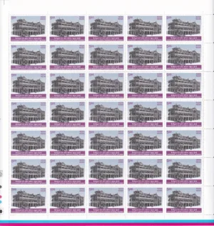 2010 150 Years of Cathedral 4 John Cannon School, Mumbai 1v Mint Sheet of 35 Stamps