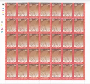 2013 Century of Gadar Movement 1v Mint Sheet of 35 Stamps