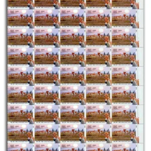 2013 Kiang: Ladakh and Ghor Khar: Kutch Wild Asses 2v Mint Sheet of 45 Stamps