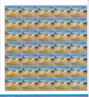 2013 Centenary of Delhi Gymkhana Club 1v Mint Sheet of 35 Stamps