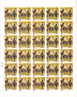 2015 Samrat Ashoka 1v Mint Sheet of 30 of Stamps