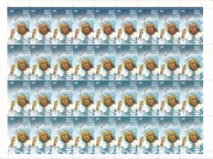 2015 Dr A P J Abdul Kalam (11th President of India) 1v Mint Sheet of 36 of Stamps