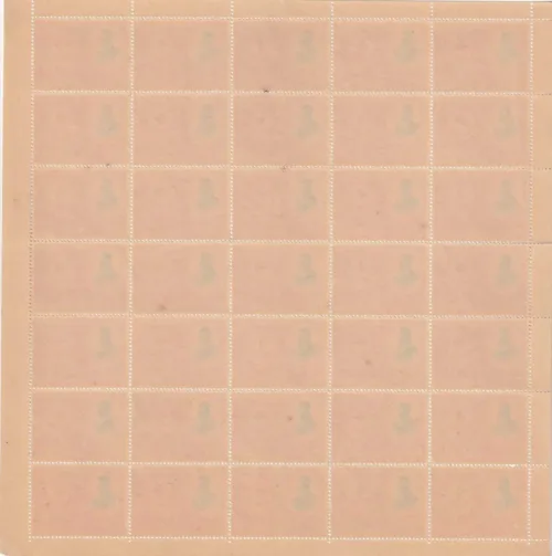 1957 International Red Cross Conference (Henri Dunant & Emblem) Mint Sheet of 35 Stamps - Image 2