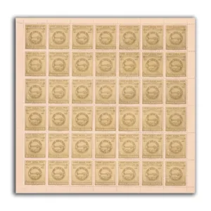 1961 50th Anniversary of First Official Airmail Flight (Cancellation, Boeing 707, Henry Pecquet) 3v Mint Sheet of 42 and 48 Stamps