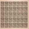 1961 Birth Centenary of Vishnu Narayan Bhatkhande , Musician (V.N Bhatkhande) Mint Sheet of 35 Stamps