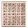 1962 National Children's Day (Passing the Flag to Youth) 1v Mint Sheet of 35 Stamps