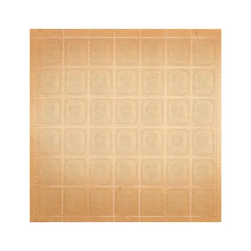 1964 85th Birth Anniversary of Sarojini Naidu Mint Sheet of 42 Stamps - Image 2