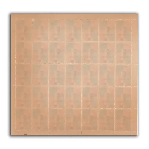 1968 Opening of 100000th Post Office at Brahmpur Chaurasta, Bihar (Letter Box and '100000') 1v Mint Sheet of 35 Stamps - Image 2