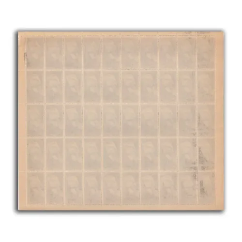 1968 25th Anniversary of Azad Hind Govt. (S C Bose Reading Proclamation in Singapore) 1v Mint Sheet of 50 Stamps - Image 2
