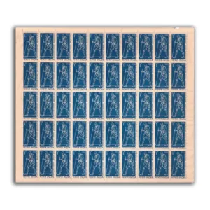 1969 Birth Centenary of Mahatma Gandhi (Gandhi on the Dandi March) 1v Mint Sheet of 50 Stamps