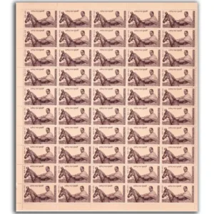 1970 Jatindra Nath Mukherjee (Revolutionary) 1v Mint Sheet of 50 Stamps