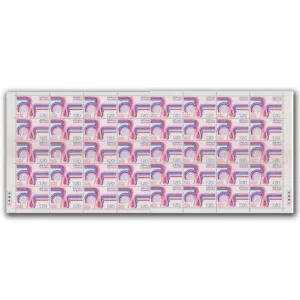 1973 INDIPEX 73 International Stamp of Exhibition, New Delhi (2nd Issue) 1v Mint Sheet of 40 Stamps