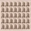 1976 1st Death Anniversary of Lalit Narayan Mishra (Politician) Mint Sheet of 35 Stamps