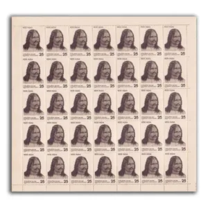 1976 Bharatendu Harishchandra, Mint Sheet of 35 Stamps