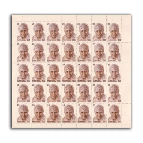 1978 Birth Centenary of The Mother, Pondicherry (Philospher) 1v Mint Sheet of 35 Stamps