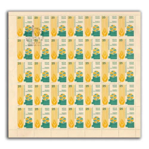 1978 5th Intl. Wheat Genetics Symposium Mint Sheet of 35 Stamps