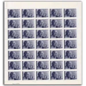 1979 Birth cent. Of Albert Einstein, Mint Sheet of 35 Stamps