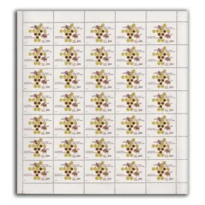 1980 2nd International Apiculture Conference, New Delhi 1v Mint Sheet of 35 Stamps