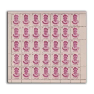 1980 Narayan Malhar Joshi (Trade Unionist) 1v Mint Sheet of 35 Stamps