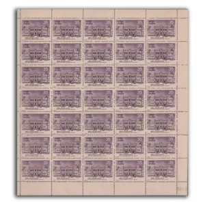 1980 150th Anniversary of Scottish Church College 1v Mint Sheet of 35 Stamps