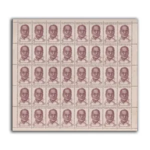 1980 Jayaprakash Narayan (Socialist and Freedom Fighter) 1v Mint Sheet of 40 Stamps