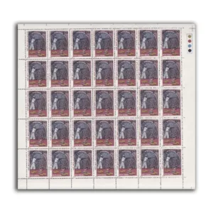 1980 Centenary of Kolar Gold Fields (Gold Mining and Processing) 1v Mint Sheet of 35 Stamps