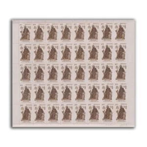 1983 800th Birth Anniversary of Saint Francis of Assisi 1v Mint Sheet of 40 Stamps