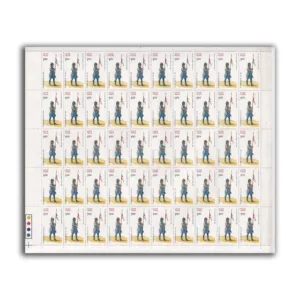 1984 Bicentenary of 7th Light Cavalry Regiment (Lancer in Cermonial Uniform) 1v Mint Sheet of 50 Stamps