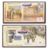 2022 New Delhi 125th Birth Anniversary of Netaji Subhas Chandra Bose Commercially used Special Cover (Set of 4) - Image 2