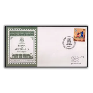 2017 Pune Maharashtra Cricket Association India Vs Australia 1st Test Match Special Cover