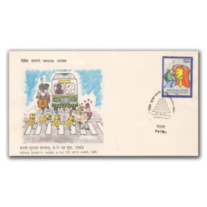 1988 Patna Road Safety Week Special Cover