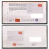 2022 Journey of Indian Flag and Pingali Venkaiah Commercially used Private cover with special date cancellation (Set of 2) - Image 2