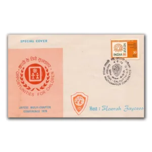 1979 Calcutta Jaycee Multi-Chapter Conference Opportunities for Children Special Cover