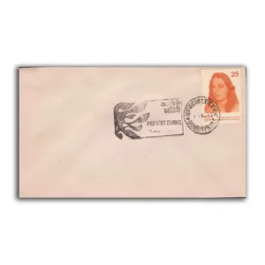 1977 Bombay Prevent Burns Special Cancellation on Cover