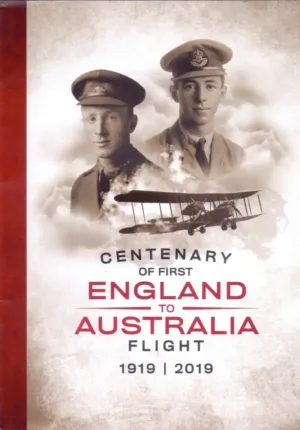 2019 Australia Centenary of England To Australia First Flight Stamp Presentation pack with Medallion