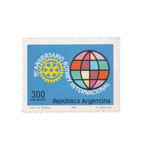 1979 Argentina Rotary 1v Stamp