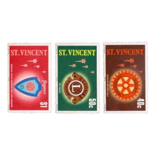 1978 St. Vincent Rotary 3v Stamp