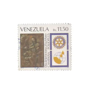 1988 Venezuela Rotary 1v Stamp
