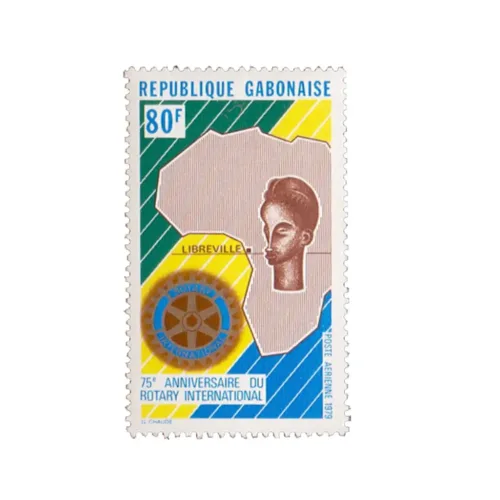 1979 Gabon Rotary 1v Stamp