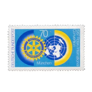 1987 Germany Rotary 1v Stamp