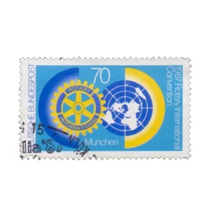 1987 Germany Rotary 1v Used Stamp