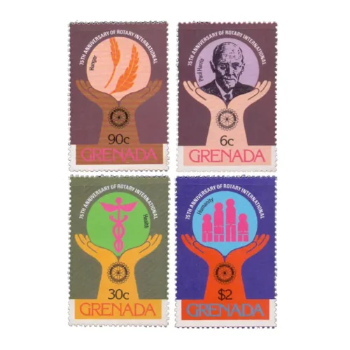 1980 Grenada Rotary 4v Stamp