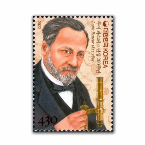 2022 South Korea 200th Anniversary of the Birth of Louis Pasteur 1v Stamp