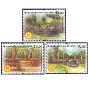 2021 Sri Lanka Vesak Festival 3v Stamp