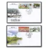 2016 Sri Lanka World Wetlands Day 4v Stamp on 2 FDCs