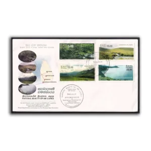 2002 Natural Beauty of Sri Lanka 4v Stamp on FDC